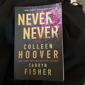 Colleen Hoover and Taryn Fisher collab, Never Never